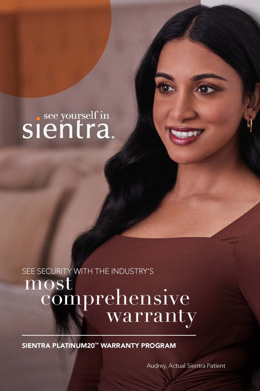 Sientra Platinum20 Warranty Program brochure