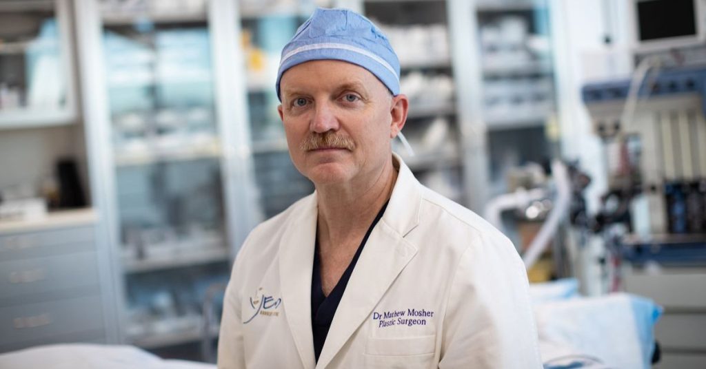 Dr. Mathew Mosher, plastic surgeon
